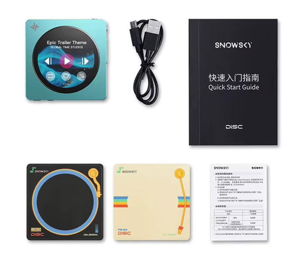 FiiO FiiO Snowsky Disc blue - przenośny odtwarzacz audio + DAC/AM - 1583267 - zdjęcie 3